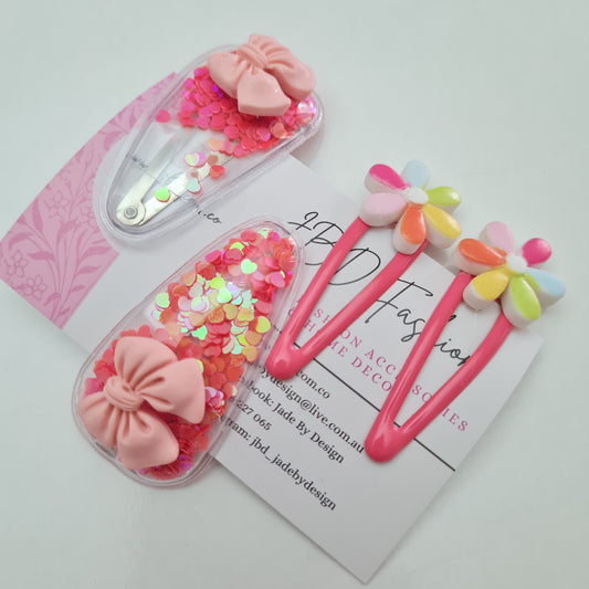 Hair clip set