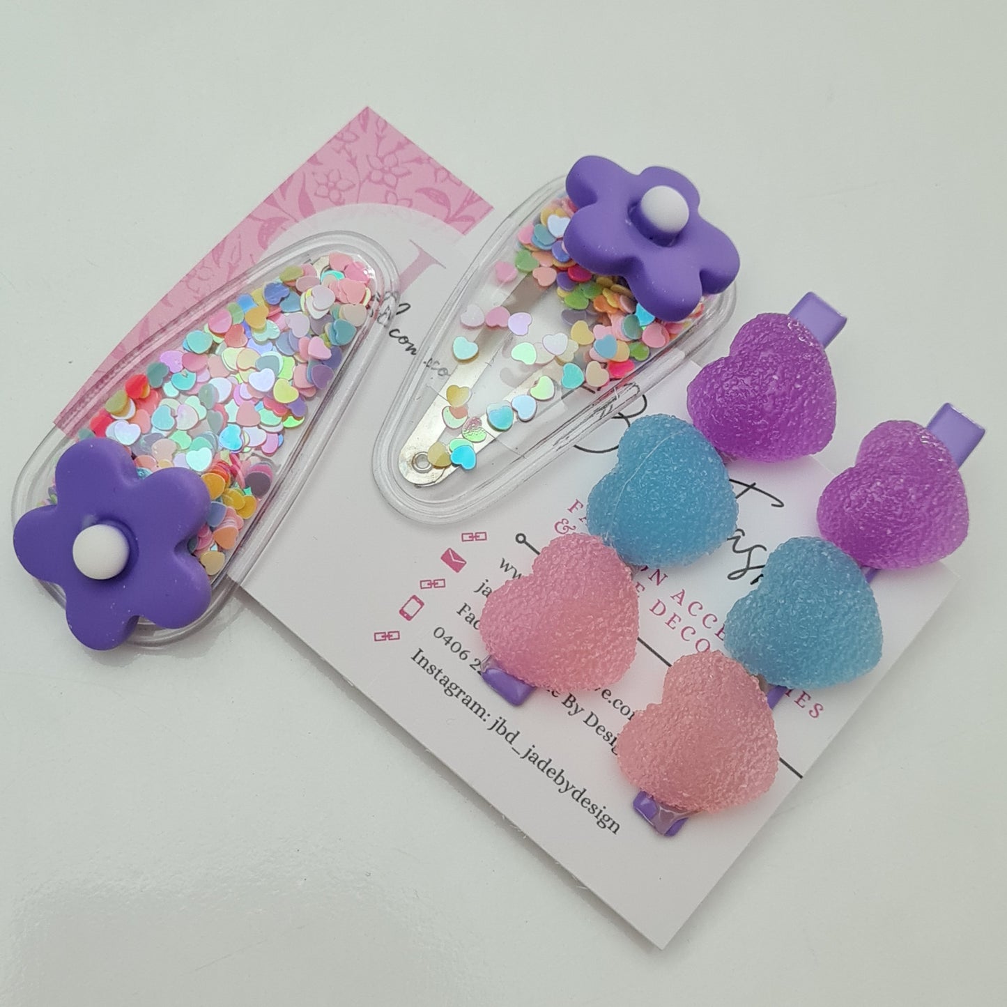 Hair clip set