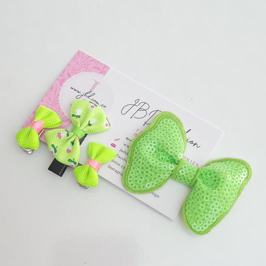 Hair bow set