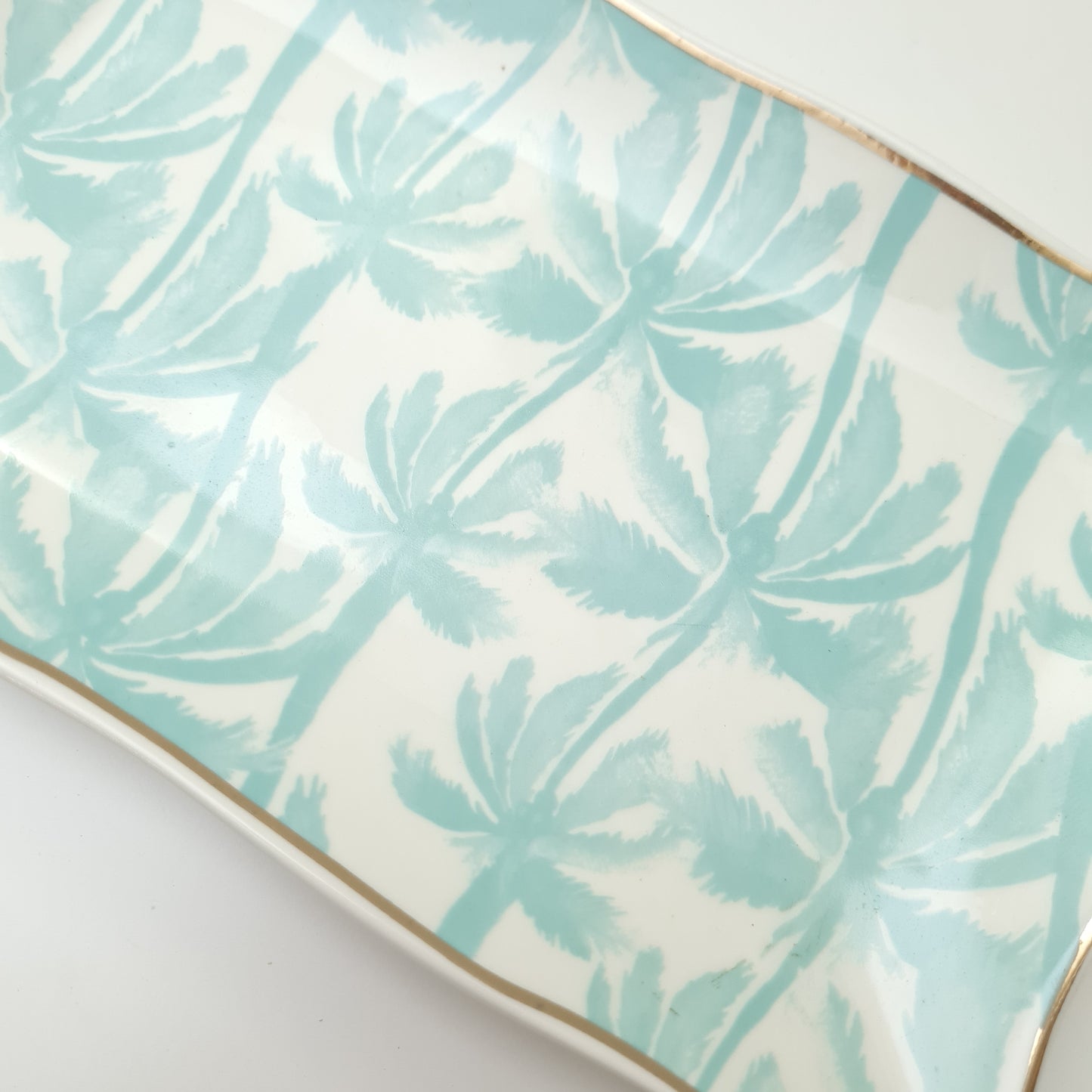 Pastle Palm Serving Tray