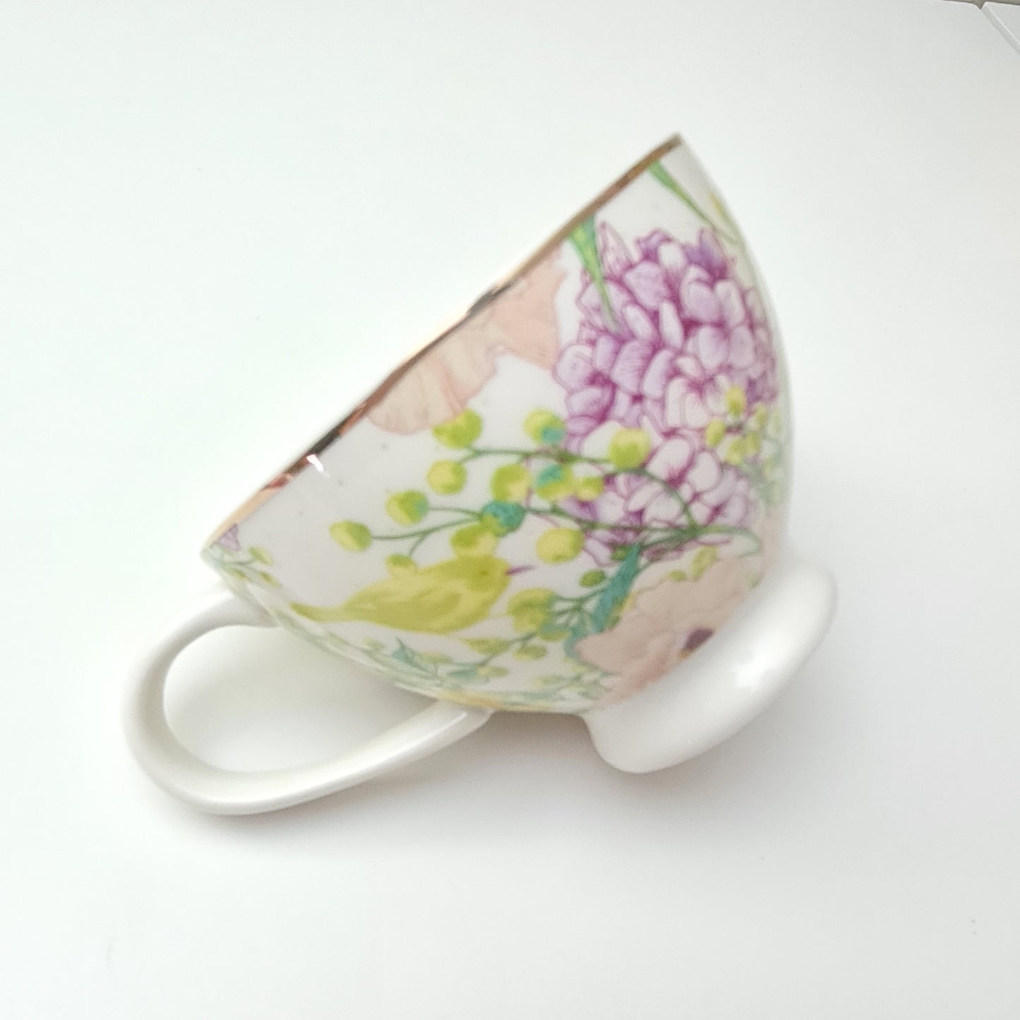 Floral Spring Tea Cup