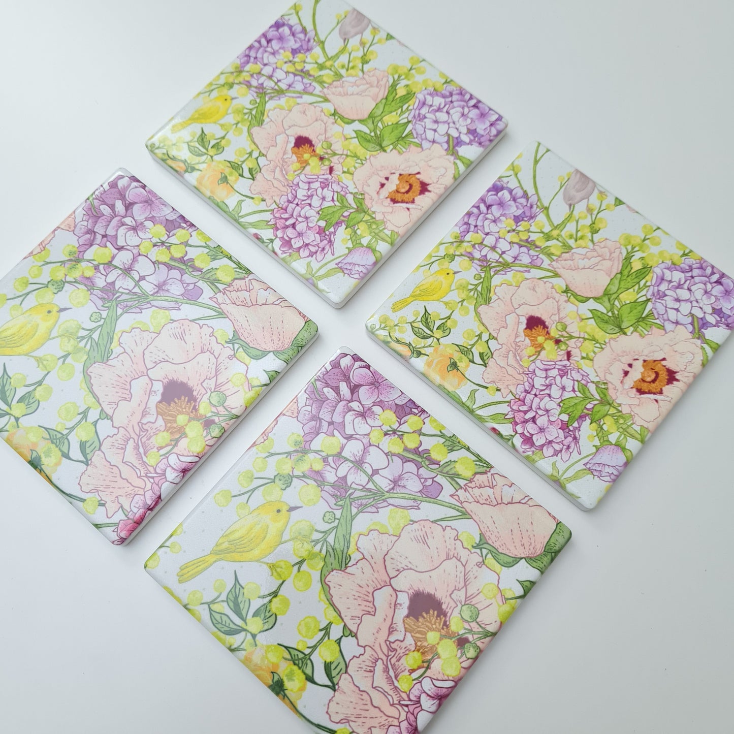 Floral Spring Coasters