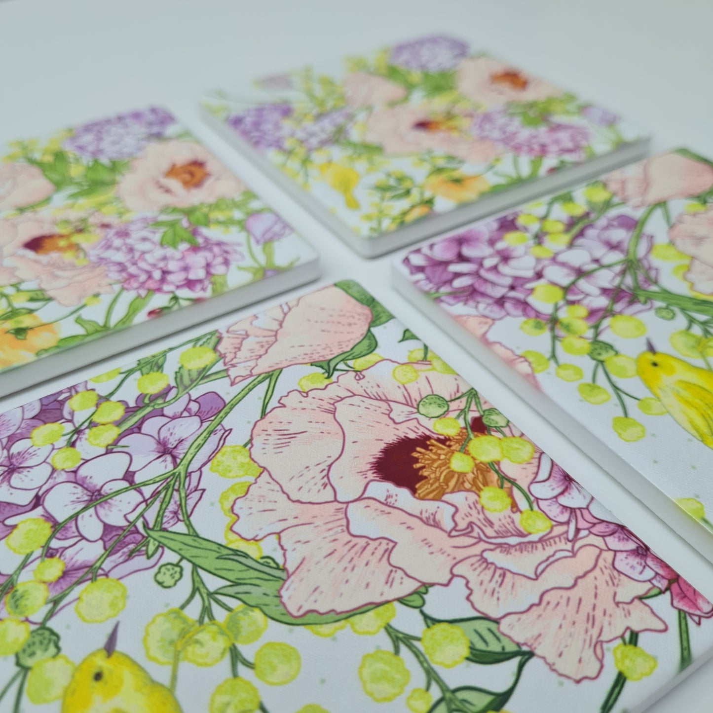 Floral Spring Coasters