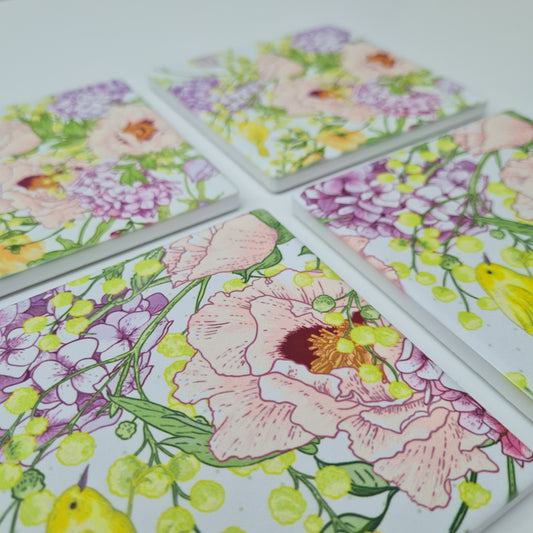 Floral Spring Coasters