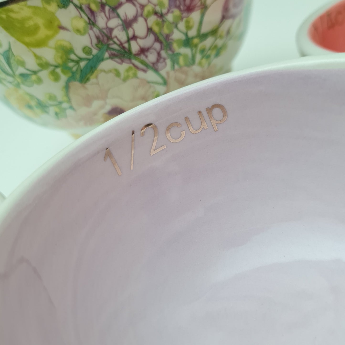 Floral Spring Measuring Cups