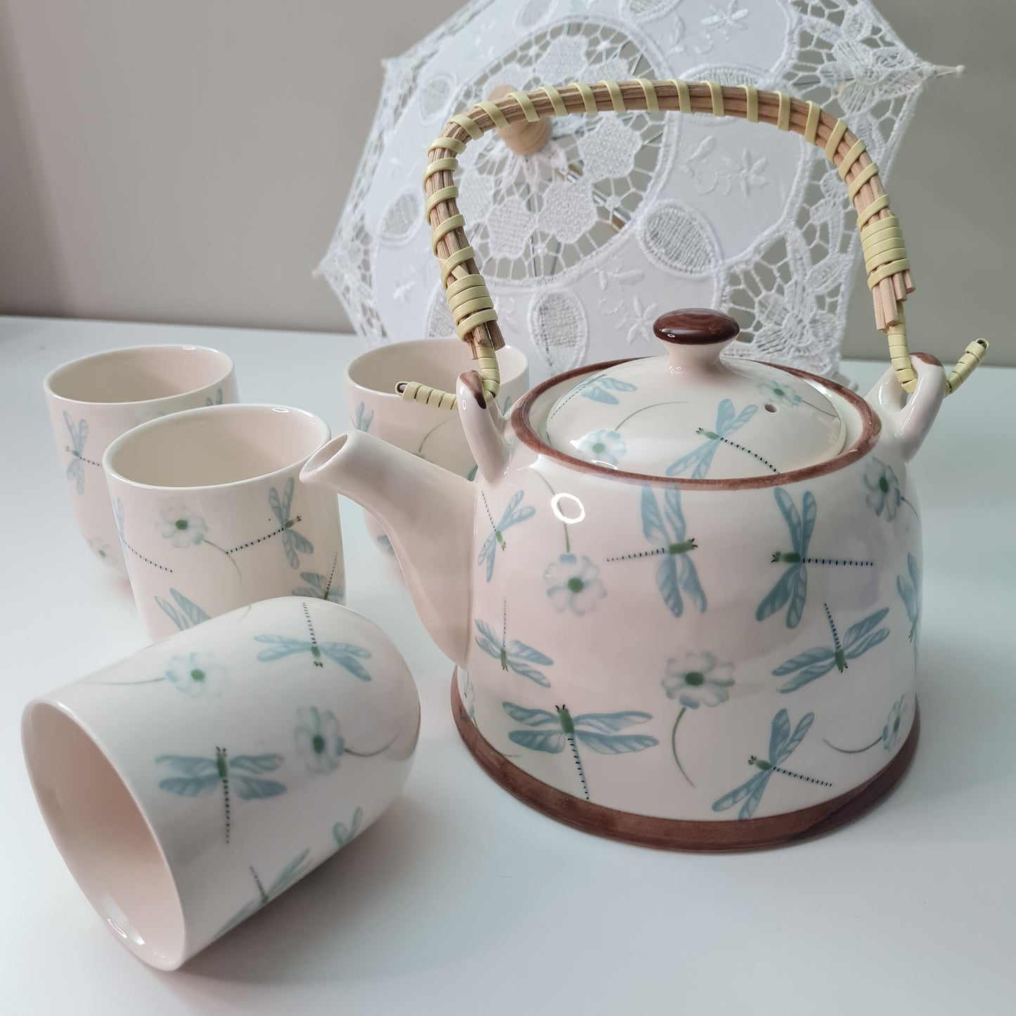 Dragonfly Teapot set