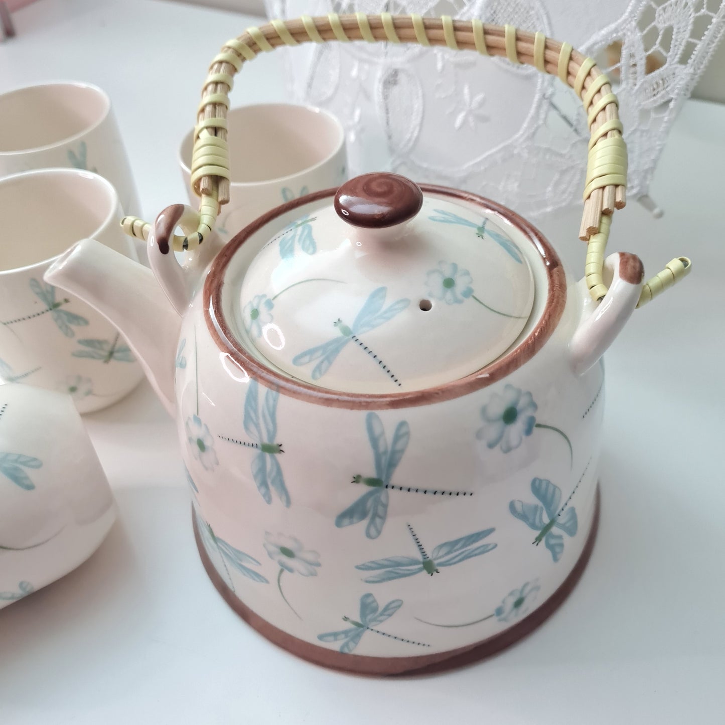 Dragonfly Teapot set