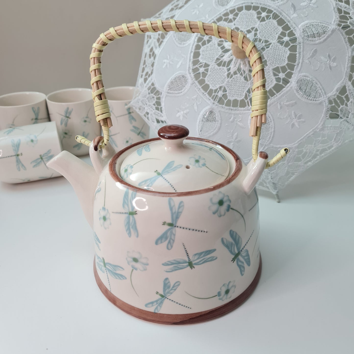 Dragonfly Teapot set