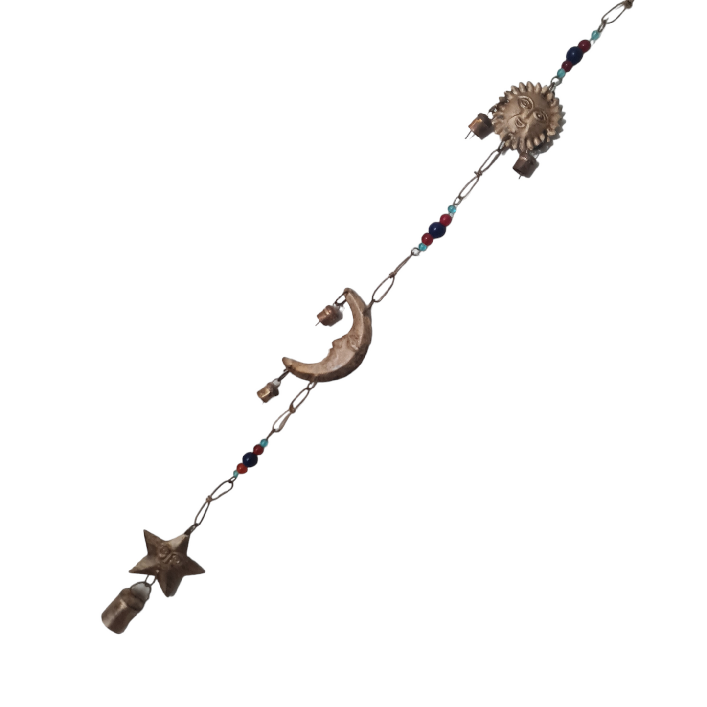 Sun, Star and Moon Wind Chime