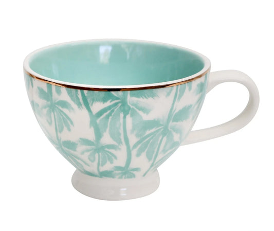 Pastle Palm Tea Cup