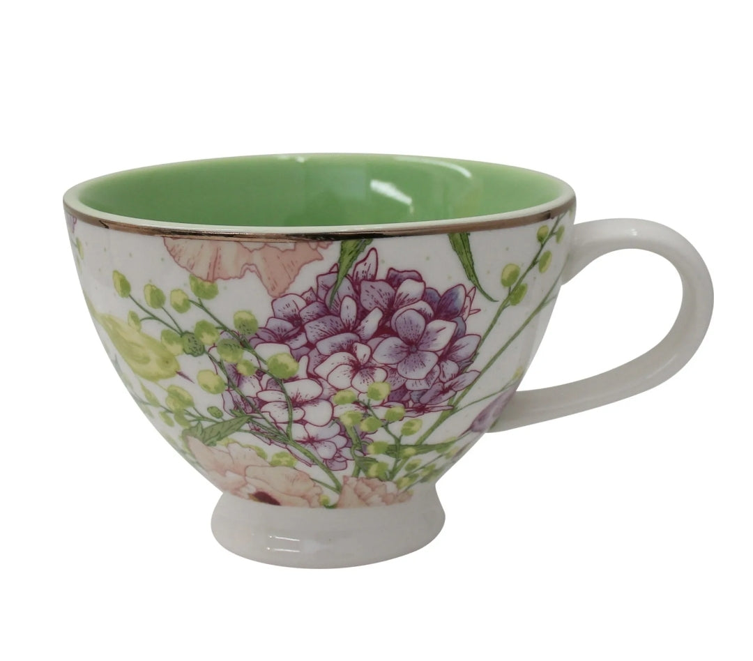 Floral Spring Tea Cup